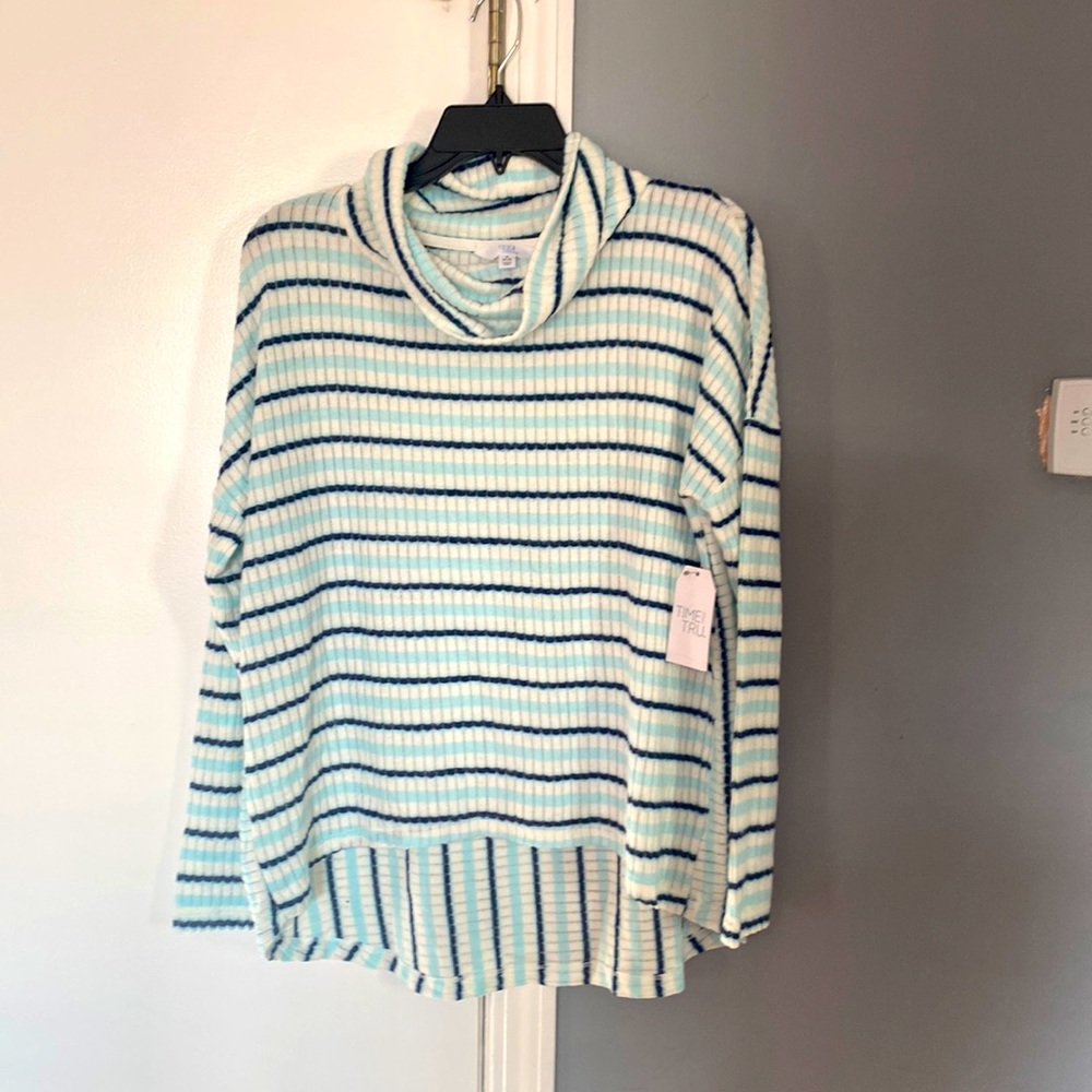 Light green and dark blue